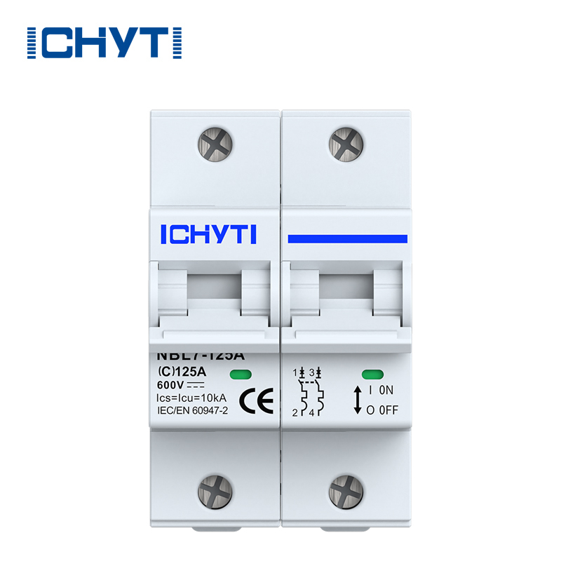 Неполярність 125A DC MCB